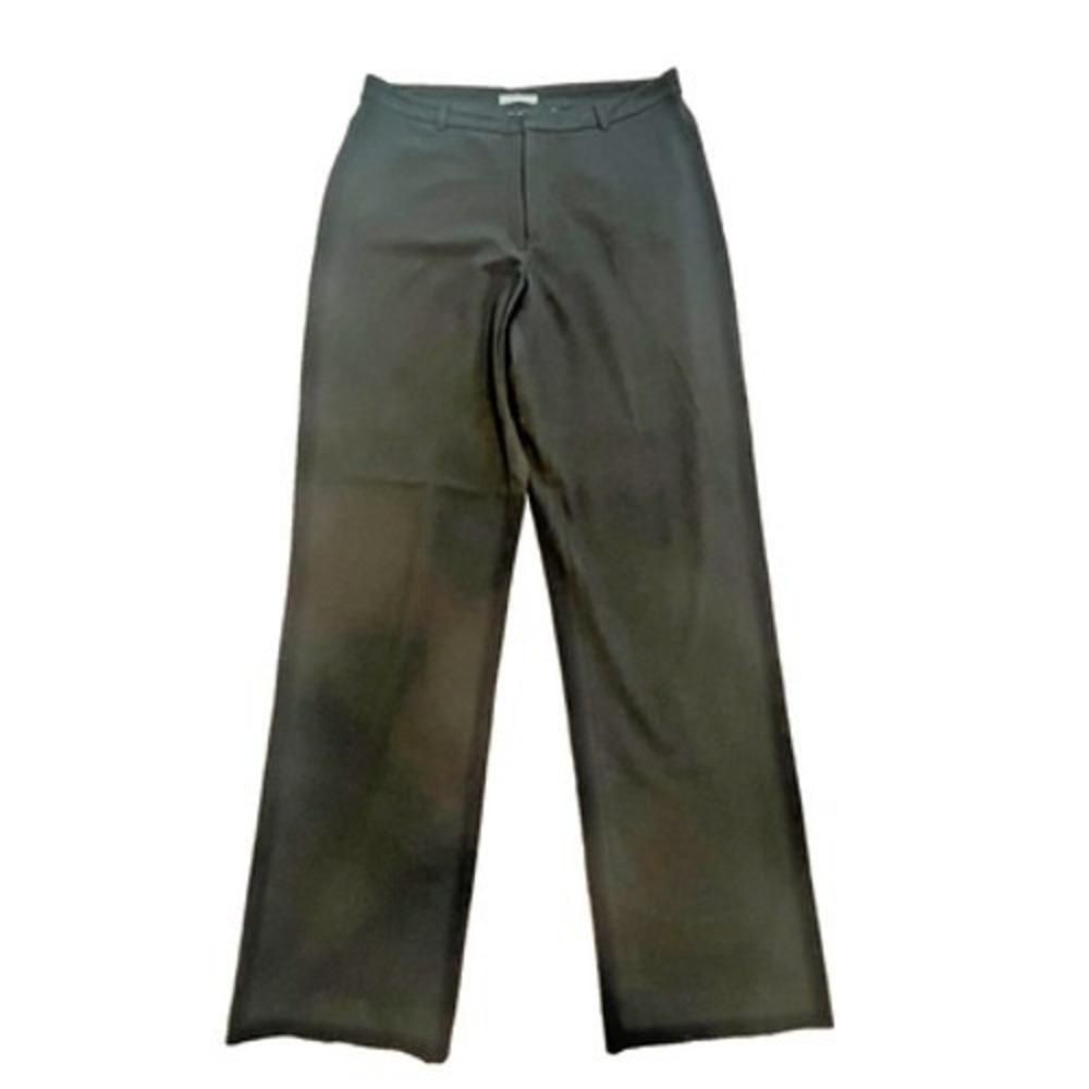 Old Navy Pants Womens 10 Long Black Chino Straight Pant‎ Casual Mid-Rise